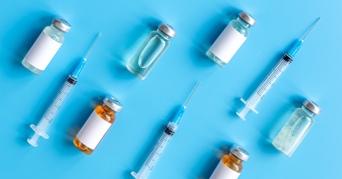 Medical-grade peptide vials and syringes at iCRYO Port St. Lucie